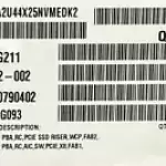 Intel A2U44X25NVMEDK2 4P PCIe SSD Upgrade Kit for R2000WT family NEW