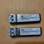 LOT 2 HP JD094B X130 10G SFP+ LC LR 1310NM 10KM SMF TRANSCEIVER L7-10(8)