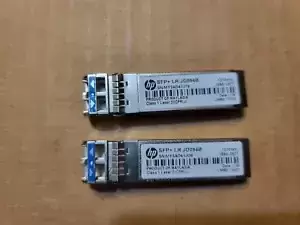 LOT 2 HP JD094B X130 10G SFP+ LC LR 1310NM 10KM SMF TRANSCEIVER L7-10(8)