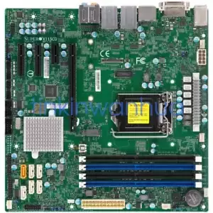 For Supermicro X11SCQ Intel Q370 Single Socket LGA-1151 Server Motherboard