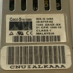 GENUINE CISCO WS-G5484 30-0759-02 Transceiver 1000Base-SX