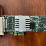 Intel Pro/1000 PT Quad Port LP Ethernet Server Adapter CPU-D61407