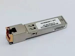 E1MG-100FX-T Brocade Compatible 100BASE-T SFP RJ-45 100m Transceiver