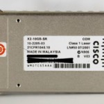 Cisco X2-10GB-SR 10-2205-03 WM0TCS5AAA SFP Transceiver Module