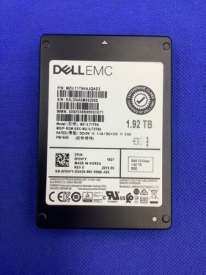 F0VFY Dell 1.92TB 12Gbps SAS Read Intensive TLC 2.5 SSD 0F0VFY PM1643 MZ-ILT1T9A