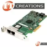 DELL INTEL ETHERNET SERVER ADAPTER I350-T2 1GBASE-T DUAL PORT CARD YG4N3-LOW P