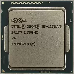 Intel Xeon E3-1275L V3 OEM 2.7GHz LGA 1150 SR1T7 4-Core 8M 45W CPU Processor