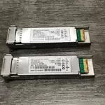 Lot of 2 Cisco XFP-10GLR-OC192SR 10-1989-03 Transceiver Module #M22-7