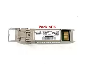 LOT OF 5 Cisco DS-SFP-FC8G-SW SFP+ transceiver module 10-2418-01