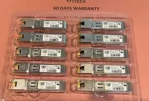 ONE CISCO GLC-T 1000BASE-T SFP+ RJ-45 30-1410-03 copper TRANSCEIVER USA