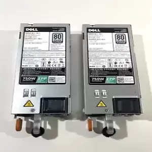 LOT OF 2 5RHVV Dell 750W  EPP Power Supplies for R530/R630/R730