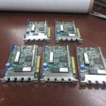5x HP 4-port Ethernet 1GB 331FLR Server Adapter HSTNS-BN71 634025-001 629133-001