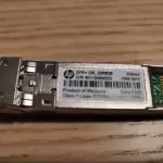 HP JD092B X130 10G SFP+ SR TRANSCEIVER