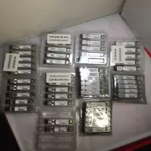 LOT OF 47: CISCO DS-SFP-FC8G-SW 8 Gbps SFP+ FIBRE CHANNEL TRANSCEIVER - NEW