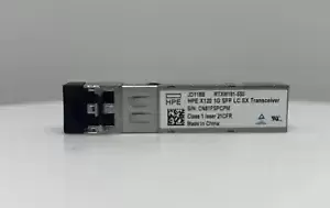 HPE JD118B X120 1G SFP LC SX Transceiver