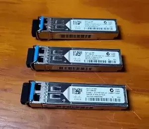 Lot of 3 Genuine Cisco GLC-LH-SM 30-1299-03 SFP Transceiver Modules