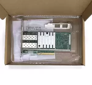 Dell INTEL X520-DA2 Server Adapter 10 Gbps Dual Port E10G42BTDA both brackets