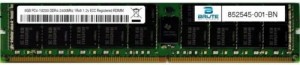 852545-001 - HP Compatible 8GB PC4-19200 DDR4-2400Mhz 1Rx8 1.2v ECC RDIMM