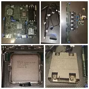 Dell KM5PX PowerEdge R320 LGA1356 Server Board w/5CT6D 2827N ON Riser E5-2407v2