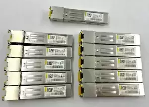 LOT OF 11 - CISCO GLC-T COM 30-1410-03 B2 C03 Ethernet Transceiver Module