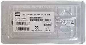 NEW HPE 25GbE SFP28 SW 1-pack Pull Tab Optical Transceiver Q2P64A 878406-001