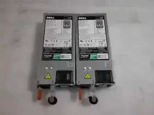 *Lot of 2* Dell PowerEdge R630 R730 750W Power Supply 0HTRH4