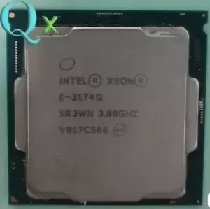 Intel Xeon E-2174G LGA-1151 CPU Processor SR3WN 3.80-4.70GHz 4-Cores 8-Threads