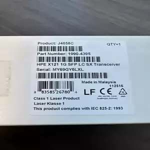 HP J4858D Aruba 1G SFP LC SX Network Transceiver Module