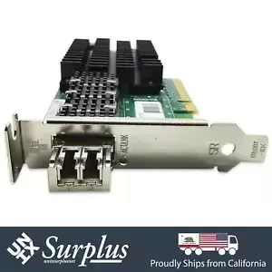 Intel Single Port 10GB FC NIC PCIe x8 Fiber Channel Server Adapter Low Profile