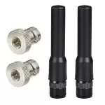 2-Pack Ham Radio BNC Male Soft Antenna For Uniden SR30C Bearcat BC125AT BCD436HP