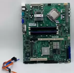 Supermicro X7SBI SERVER MOTHERBOARD Intel Core 2 Duo 3.00 Ghz CPU  4GB RAM DDR2