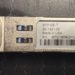 Genuine Cisco SFP Transceiver Module SFP-GE-T 30-1421-02