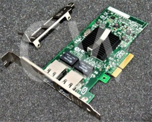 X3959 DELL PRO/1000 PT Dual Port Gigabit Ethernet PCI-Ex4 Server Network Adapter