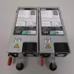 Lot of 2 Dell 750W 80+ Platinum EPP Power Supply 5RHVV Y9VFC  for R530/R630/R730