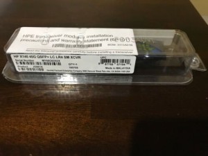 HPE Synergy 40Gb QSFP+LC LR4 SM 1310nm 10km Transceiver for HPE7900 Switch