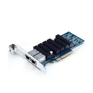 10Gb PCI-E NIC Network Card, Dual Copper RJ45 Port, with Intel X540-BT2 Contr...