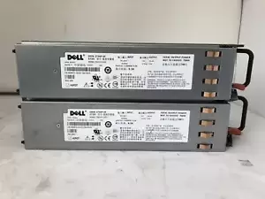 2 Dell Server Power Supplies Model 0RX833 RX833