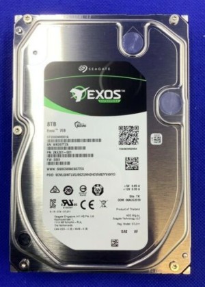 ST8000NM001A Seagate Exos 7E8 8TB 7.2K SAS 12Gbps 3.5in HDD 2KE201-001
