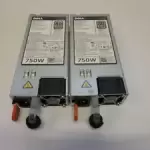 Lot Of 2 Dell 05NF18 D750E-S1 PowerEdge R720 750W Switching Power Supply