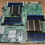 SuperMicro X9DRD-iT+ Server Motherboard w/2x Heatsinks LGA(E5-2600 V1/V2 family)