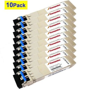 10PK - SFP-10G-LR (SMF, 1310nm, 10Km) for Cisco ASR 9000 Series (A9K-16T/8-B)