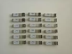 Lot of 18 Cisco DS-SFP-FC4G-SW 10-2195-01 4Gbps Fibre Channel SFP Transceiver