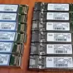 LOT OF 12 Cisco DS-SFP-FC8G-SW v01 SFP+ transceivers 10-2418-01 Fiber Channel