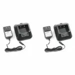 2PCS ORIGINAL BAOFENG CH-5 CHARGER FOR UV-5R DM-5R BF-F8+ BF-F8HP UV-6R RADIOS