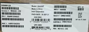 Intel D40AMP1SB Server Board Dual Socke NEW OPEN BOX COMES WITH ACCESSORIES