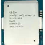 SR228 Intel Xeon Processor E7-8867 v3 45M Cache, 2.50 GHz