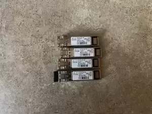 4X CISCO DS-SFP-FC8G-SW 8GB SHORT WAVE SFP+ FIBRE CHANNEL TRANSCEIVER W7-3(23)