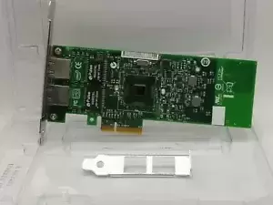 INTEL E1G42ET 10/100/1000Mbps PCI-E 2 Port Server Adapter W/ BLUE STICKER