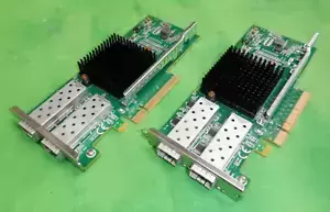 Silicom Dual Port 10Gb SFP+ Adapter Server Card PE210G2SPI9A-XR-CX  LOT OF 2 @24