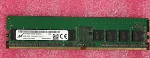 NEW Micron 4GB 1Rx8 DDR4-2400 PC4-19200 ECC 288P UDIMM RAM MTA9ASF51272AZ-2G3B1